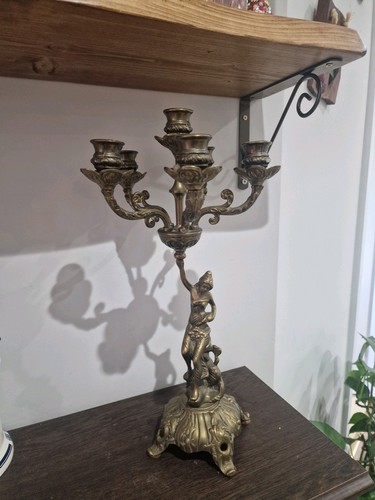 Antique brass french arm - 6,
