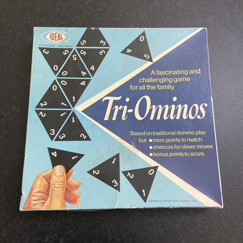 Vintage tri ominos triangular - vintage,