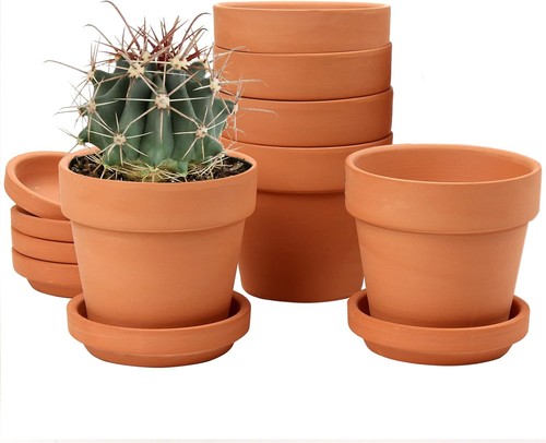 Oairse 6pcs terracotta plant - 6pcs,
