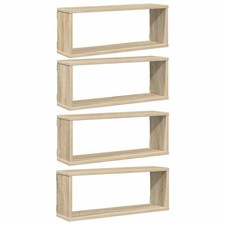 Wall Shelves Floating Rack Display Shelf Bookshelf Engineered Wood vidaXL