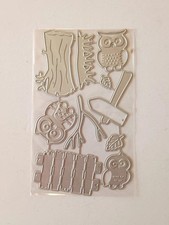 Owl Family Die Set 3 Owls With