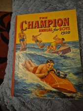 The Champion Annual For Boys 1950 Hardback Book Good Condition