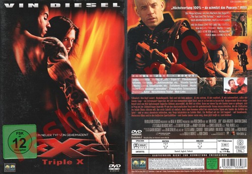 Dvd xxx triple - x, vin