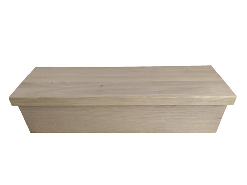 Solid oak tread - solid, riser
