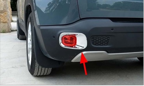 Abs chrome rear fog - chrome, lamp