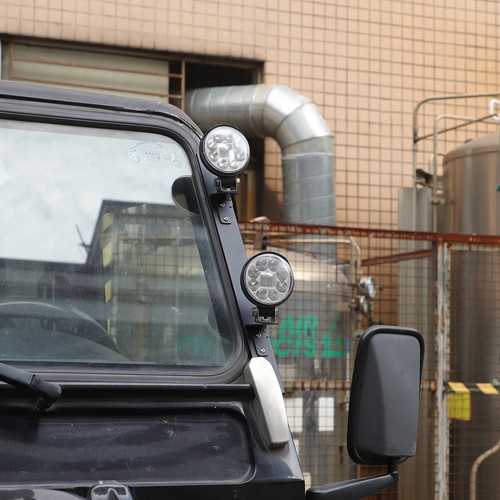 Windshield pillar led lights - windshield,