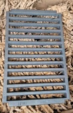 Large Dog Fire Grate 17.5'' Flat Fireplace Grate - Cast Iron