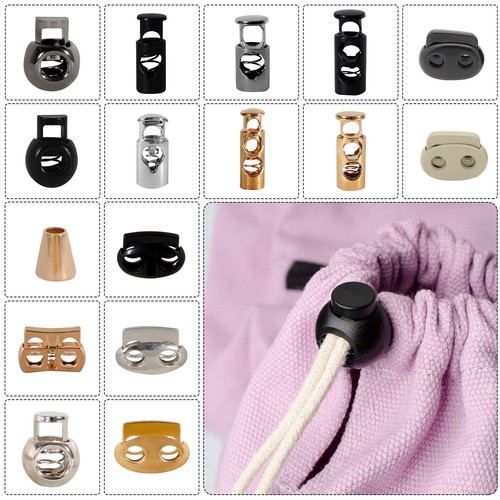 Metal cord stopper lock toggle - lock,