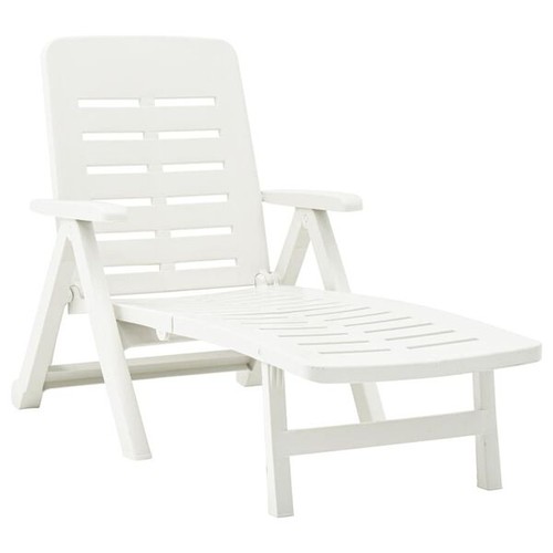 Folding sun lounger plastic - sun,