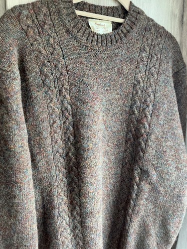 Shetland pure new wool men - shetland, men’s