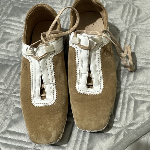 Garbor suede trainer - suede, 4