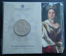 2026 The Life of Queen Victoria UK £5 BU Coin Royal Mint Sealed Pack - in stock