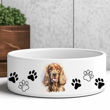 Ceramic Dog Food - Water Bowl