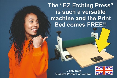 Etching press for intaglio - for,