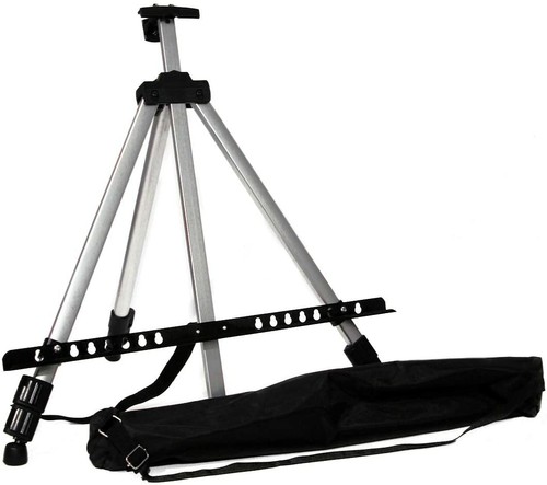 Artist aluminium easel - aluminium,