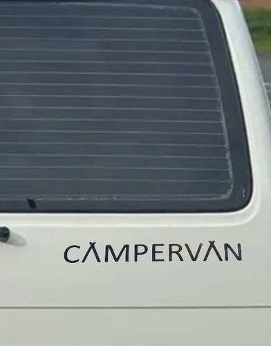 Campervan vinyl decal - campervan,
