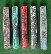 5 ACRYLIC PEN BLANKS 125MM X