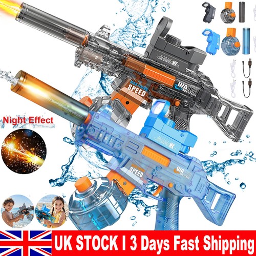 Electric water gun realistic - water,