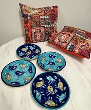 Antique Birds Hand Painted