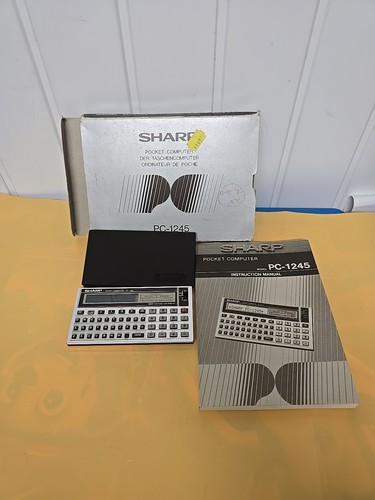 Sharp 1245 pocket - pc-1245,