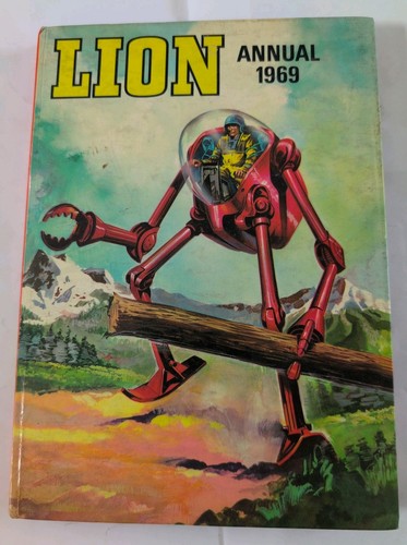 Vintage lion annual hard back - annual,