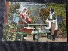 Social History Postcard Ladies