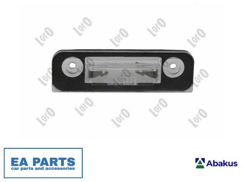 Licence plate light - plate,