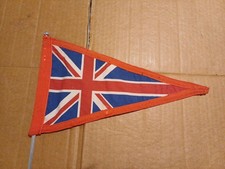 Vintage Car Mounted Union Jack