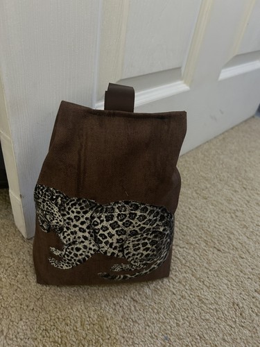 Handmade fabric doorstop with - doorstop,