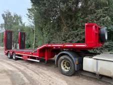 Gurlesenyil Treler GLY2 TWIN AXLE STEPFRAME PLANT TRAILER RAMPS SEMI LOW