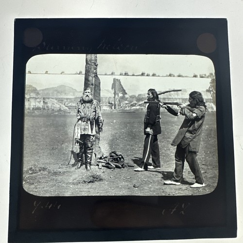 Magic lantern slide - lantern,