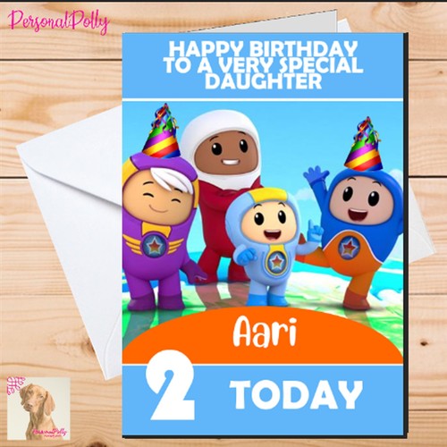 Personalised jetters - go,