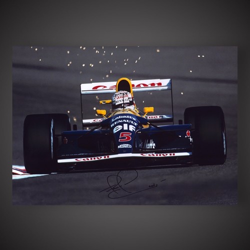 Racing driver nigel mansell - driver,
