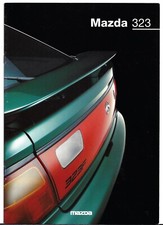 Mazda 323 1994-95 UK Market Sales Brochure 3-dr 4-dr Fastback 1.5 1.8 2.0 V6