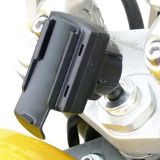 17.5-20.5mm Motorcycle Fork Stem Mount for Garmin eTrex 10 eTrex 20 eTrex 30
