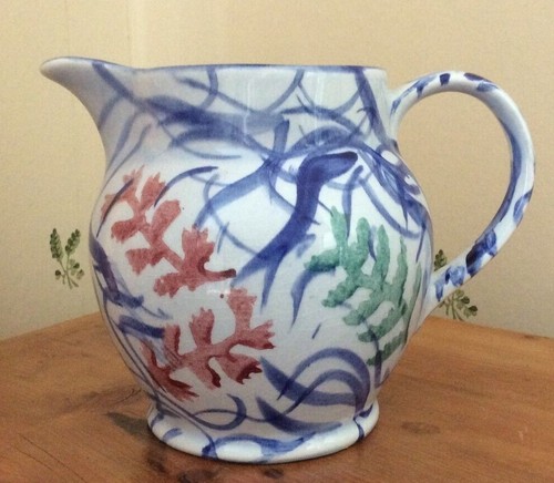 Spongeware jug height - jug, 5"