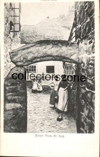 St Ives Cornwall Street scene Printed Postcard unposted