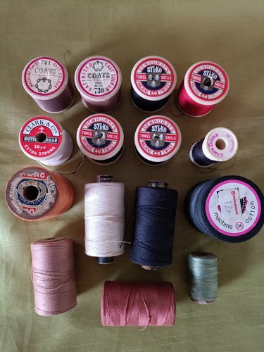 Bundle cotton reels - 15,