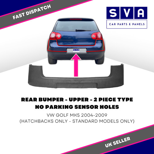 Rear bumper upper - rear,