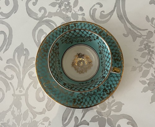 Alka bavaria turquoise - turquoise, gold