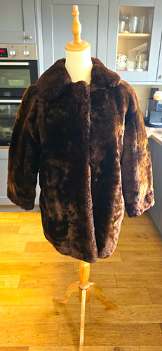 Vintage genuine mouton - vintage,