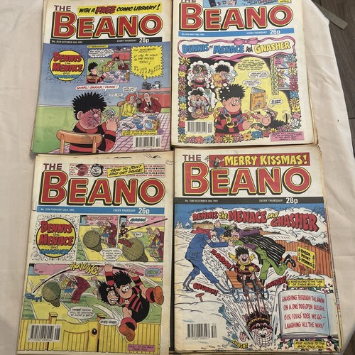 Beano comics 1991 vintage - beano,