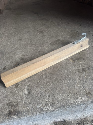 Portable wooden saddle - wooden, rack
