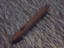 Naval Force Crimson Siren Class Submarine – Grey Plastic Warship Toy – Used