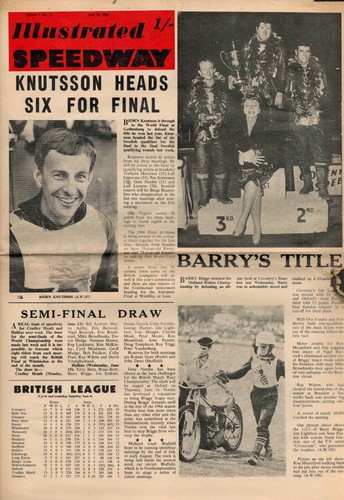 Illustrated speedway - illustrated,