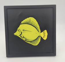 Marine Fish – Yellow Tang 3D Printed Wall Art - Not LPS, SPS or Soft Coral