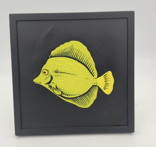 Marine fish yellow - –, tang