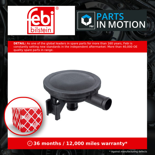 Engine block breather fits - block,