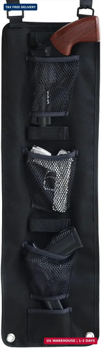 Gun safe organizer with pistol - gun,