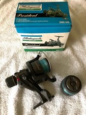 Vintage Shakespeare  President 2505 040 match fishing spinning reel used once